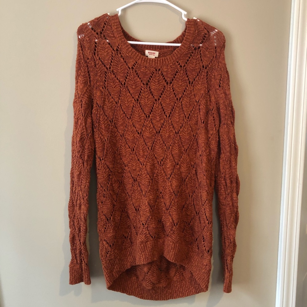 Mossimo Orange Sweater